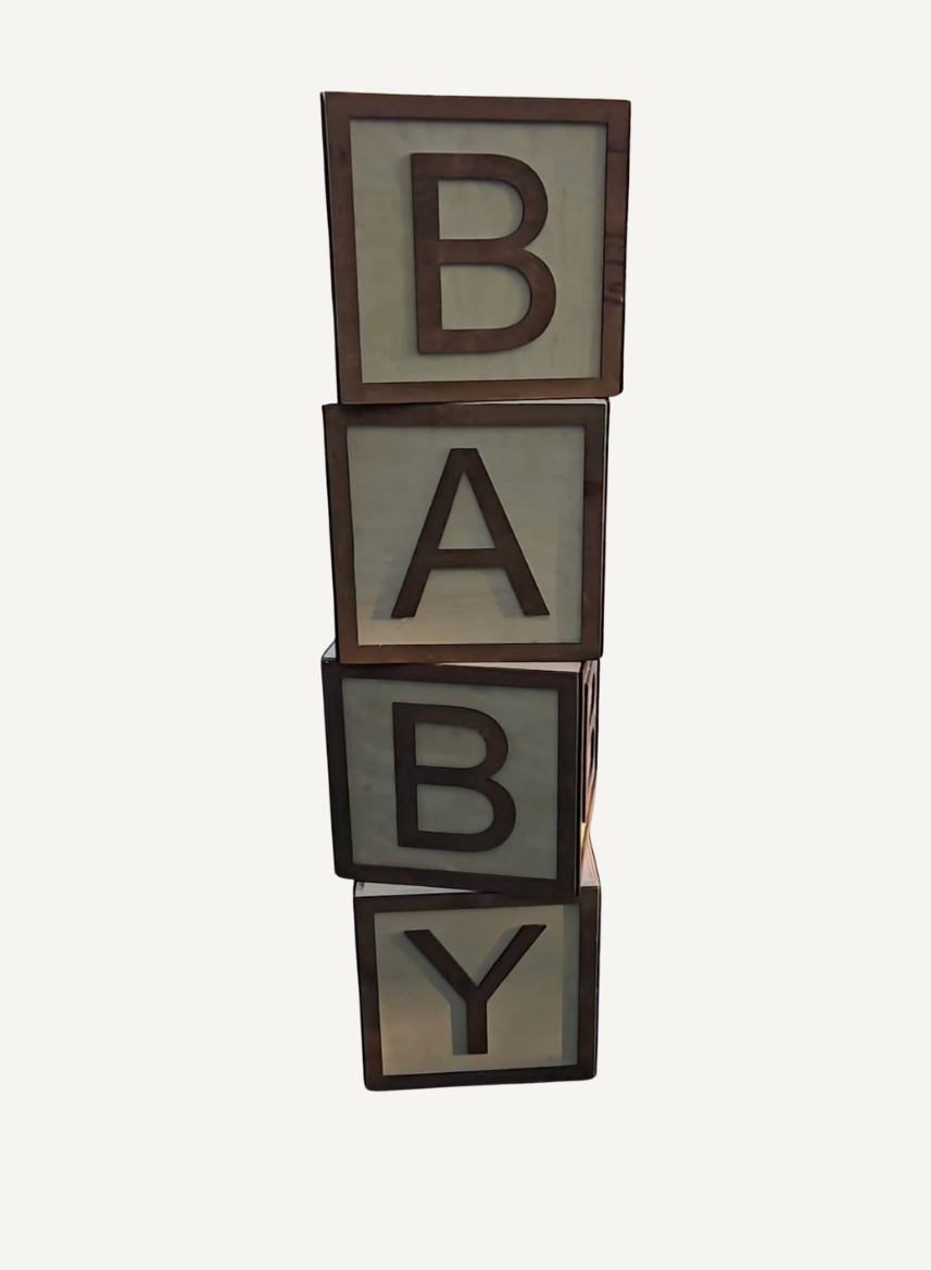 Baby Wood Decoration